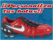 Personalizacion de Botas de Futbol