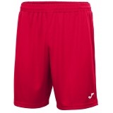 Joma Liga, pantalones cortos para hombre, Blanco / rojo