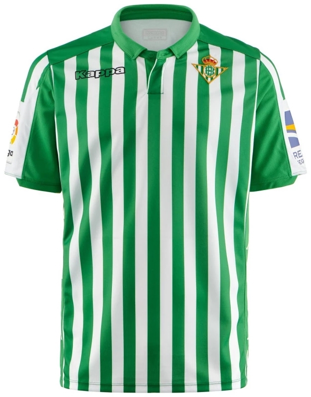 Camisetas Kappa 1ª Real Betis 2019-2020 Junior 304NCS0-jr