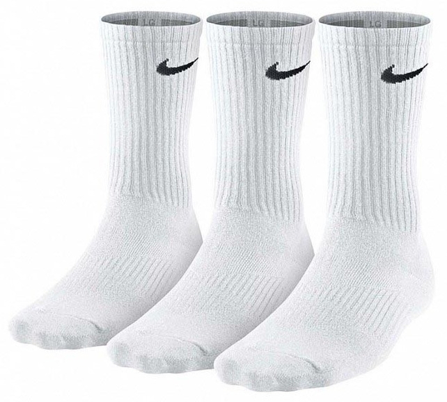 presupuesto En cualquier momento compañero Calcetines Nike Performance Lightweight Crew Training Sock (3 Pair) SX4704 -101