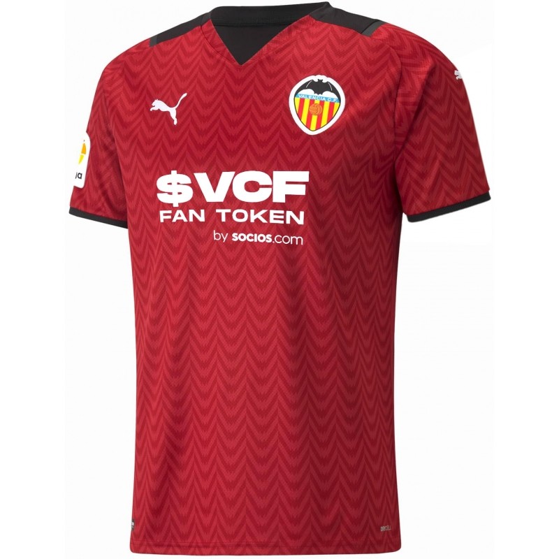 voz luces calculadora Camisetas Puma 2ª Equipación Valencia CF 2021-2022 Junior 759342-05