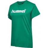 Camiseta Entrenamiento de Fútbol HUMMEL HmlGo Cotton Logo 203518-6140
