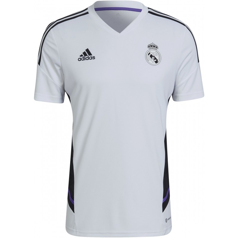 Camisetas del Real Madrid para corazones blancos